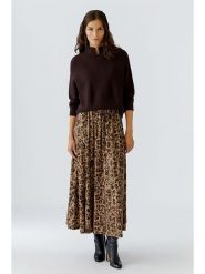 Oui Golf w kolorze brązowym rozmiar: 42. Brązowe golfy Oui, bez wzorów, bez ramiączek. Za 330.20 zł.