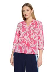 CARTOON Bluzka w kolorze różowo-kremowym rozmiar: 44. Różowe bluzki Cartoon, bez wzorów, bez kołnierzyka, bez ramiączek. Za 126.99 zł.