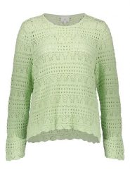 ONLY Sweter w kolorze jasnozielonym rozmiar: XS-40/42. Zielone swetry Only, xs, bez wzorów, bez ramiączek. Za 82.99 zł.