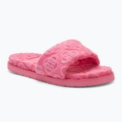 Klapki damskie GANT Mardale. Czerwone klapki GANT, bez wzorów, z bawełny, bez obcasa. Za 289.99 zł.