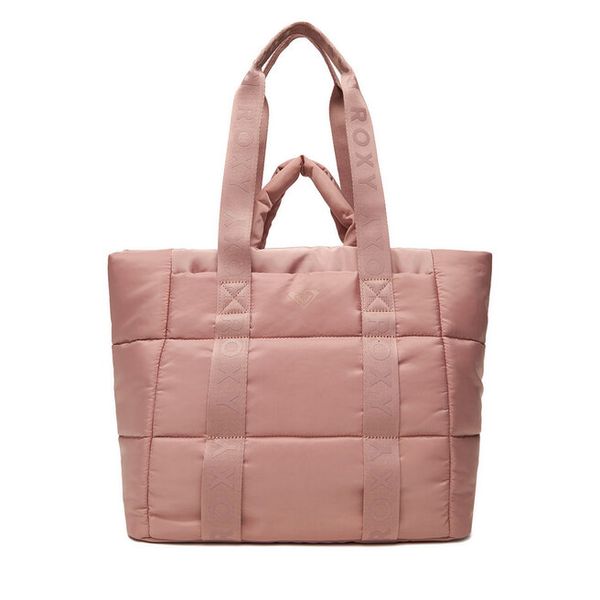 Torebka Roxy. Czerwone shopper Roxy, bez wzorów, bez dodatków. Za 199.99 zł.