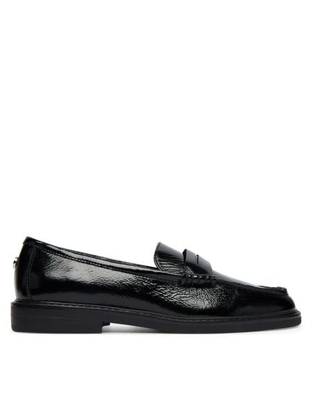 Steve Madden Lordsy Adison 11004736 Czarny. Czarne lordsy Steve Madden, bez wzorów, ze skóry, bez obcasa, bez zapięcia. Za 519.99 zł.