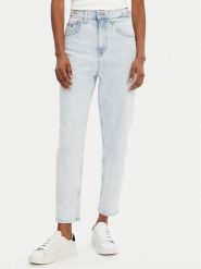 Tommy Jeans Jeansy DW0DW20496 Niebieski Mom Fit. Niebieskie jeansy Tommy Jeans, bez wzorów. Za 469.99 zł.