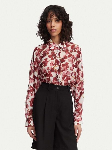 ACCESS FASHION Koszula 63-7027-233 Czerwony Regular Fit. Czerwone koszule ACCESS FASHION, bez wzorów, z syntetyku, bez kołnierzyka, bez ramiączek. Za 320.99 zł.