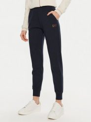 EA7 Emporio Armani Spodnie dresowe 8NTP85 TJTXZ 1562 Granatowy Regular Fit. Niebieskie spodnie dresowe EA7 Emporio Armani, m, bez wzorów, z bawełny. Za 419.99 zł.