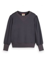 Scotch & Soda Bluza w kolorze antracytowym rozmiar: M. Czarne bluzy Scotch & Soda, m, bez wzorów, bez kaptura. Za 147.95 zł.