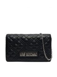 LOVE MOSCHINO Torebka JC4079PP1NLA000B Czarny. Czarne torebki klasyczne Love Moschino, bez wzorów, ze skóry, bez dodatków. Za 639.99 zł.