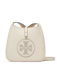 Tory Burch Torebka 185793 Kremowy. Białe listonoszki Tory Burch, bez wzorów, ze skóry, bez dodatków. Za 1,504.00 zł.