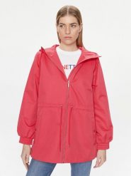 United Colors Of Benetton Kurtka przejściowa 27WZDN054 Różowy Regular Fit. Czerwone kurtki United Colors of Benetton, l, bez wzorów, z syntetyku, bez kaptura. Za 259.99 zł.