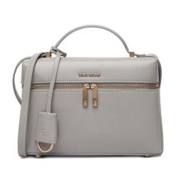 Torebka GINO ROSSI. Szare torebki klasyczne Gino Rossi, bez wzorów, bez dodatków. Za 229.99 zł.