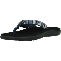 Sandały TEVA W VOYA FLIP Niebieski. Niebieskie sandały Teva, bez wzorów, z tkaniny, bez obcasa, bez zapięcia. Za 145.99 zł.