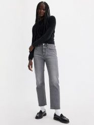 Levi's Dżinsy "501" - Regular fit - w kolorze szarym rozmiar: W25/L30. Szare jeansy Levi's®, l, z aplikacjami, z podwyższonym stanem. Za 171.28 zł.