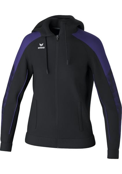 Damska bluza dresowa z kapturem Erima Evo Star. Czarne bluzy Erima, bez wzorów, z dresówki, z kapturem. Za 243.00 zł.