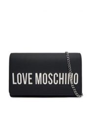LOVE MOSCHINO Torebka JC4103PP1OKD000B Czarny. Czarne torebki klasyczne Love Moschino, bez wzorów, ze skóry, bez dodatków. Za 699.99 zł.