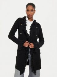 Marella Kardigan Regina 2423906024 Czarny Regular Fit. Czarne kardigany Marella, m, bez wzorów, z syntetyku. Za 429.99 zł.