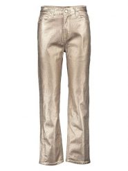 Scotch & Soda Spodnie w kolorze złotym rozmiar: W28. Żółte spodnie materiałowe Scotch & Soda, na co dzień, bez wzorów, z materiału, z podwyższonym stanem. Za 145.26 zł.