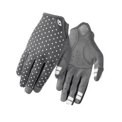 GIRO rękawiczki rowerowe damskie la dnd długi palec dark shadow white dots GR-. Białe rękawiczki GIRO, bez wzorów, sportowe. Za 152.50 zł.
