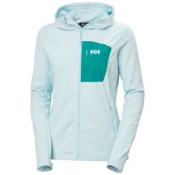 Bluza damska z kapturem Helly Hansen Versalite. Niebieskie bluzy Helly Hansen, bez wzorów, z polaru, z kapturem. Za 465.00 zł.
