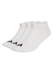 Cienkie i lekkie skarpetki adidas Essentials Low (x3). Białe skarpety Adidas, bez wzorów. Za 44.95 zł.