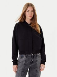 HUGO Bluza Dakure 50542743 Czarny Relaxed Fit. Czarne bluzy Hugo, l, bez wzorów, z wiskozy, bez kaptura. Za 799.99 zł.