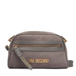 Torebka LOVE MOSCHINO. Szare torebki klasyczne Love Moschino, bez wzorów, bez dodatków. Za 859.99 zł.