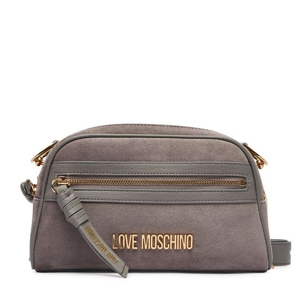 Torebka LOVE MOSCHINO. Szare torebki klasyczne Love Moschino, bez wzorów, bez dodatków. Za 859.99 zł.