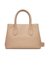 Patrizia Pepe Torebka 8B0205/L001-B524 Beżowy. Brązowe torebki klasyczne Patrizia Pepe, bez wzorów, ze skóry, bez dodatków. Za 739.99 zł.