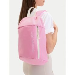 Plecak Reebok. Czerwone plecaki Reebok, bez wzorów. Za 54.99 zł.