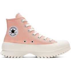 Buty sportowe Converse Ctas Lugged 2.0 Hi. Czerwone obuwie sportowe Converse, bez zapięcia. Za 490.00 zł.