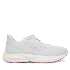 Buty do biegania Mizuno. Niebieskie obuwie sportowe Mizuno, bez zapięcia, do biegania. Za 429.99 zł.