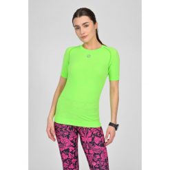 Koszulka z krótkim rękawem sportowa damska Nessi Sportswear Ultra. Zielone koszulki sportowe NESSI SPORTSWEAR, bez wzorów, bez ramiączek. Za 299.00 zł.