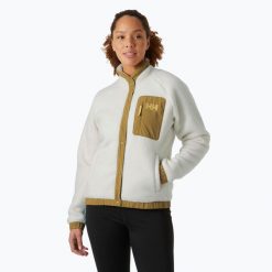 Bluza damska Helly Hansen Imperial Pile Snap. Białe bluzy Helly Hansen, m, bez wzorów, bez kaptura. Za 499.99 zł.