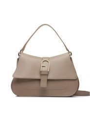 Furla Torebka Flow WB00996-BX2045-1257S-1007 Beżowy. Brązowe torebki klasyczne Furla, bez wzorów, ze skóry, bez dodatków. Za 1,429.00 zł.
