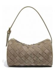 SUVRAI Torebka w kolorze szarobrązowym - 18 x 10 x 7 cm rozmiar: onesize. Brązowe torby na ramię SUVRAI, bez wzorów, z materiału, na ramię, bez dodatków. Za 108.99 zł.