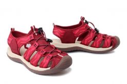 ARTIKER RELAKS 58C1817 czerwony, sandały damskie. Czerwone sandały Artiker Relaks, bez wzorów, z gumy, bez obcasa, bez zapięcia. Za 219.90 zł.