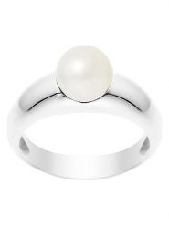Pearl Addict Srebrny pierścionek z perłą rozmiar: 48. Szare pierścionki Pearl Addict, z perłą, srebrne. Za 304.99 zł.