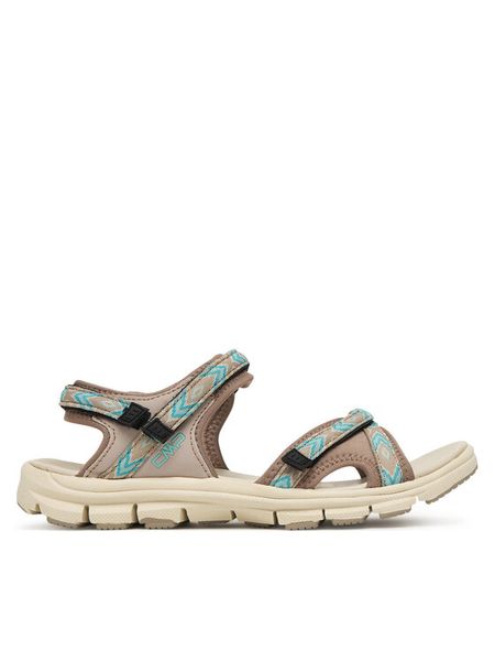 CMP Sandały Almaak Hiking Sandal 38Q9946 Zielony. Zielone sandały CMP, bez wzorów, z materiału, bez obcasa, bez zapięcia. Za 169.99 zł.