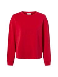 S.Oliver Bluza Kobiety Sztuczne włókno czerwony, 40. Czerwone bluzy S.Oliver, s, bez wzorów, z włókna, bez kaptura. Za 179.95 zł.