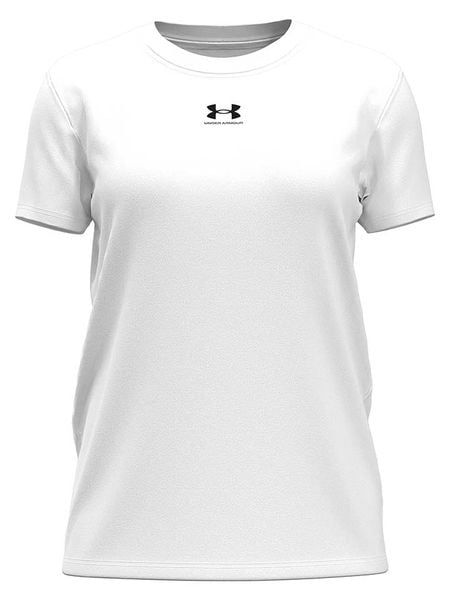 Under Armour Koszulka "Campus Core" w kolorze białym rozmiar: XXL. Białe bluzki Under Armour, xxl, bez wzorów, bez kołnierzyka, bez ramiączek. Za 104.95 zł.