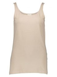 ONLY Carmakoma Top w kolorze beżowym rozmiar: S-42/44. Brązowe topy Only Carmakoma, s, bez wzorów, bez kołnierzyka, bez ramiączek. Za 53.17 zł.