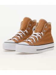 Converse Sneakersy "Chuck Taylor Lift" w kolorze pomarańczowym rozmiar: 40. Pomarańczowe trampki Converse, bez wzorów, za kostkę, bez zapięcia. Za 325.79 zł.