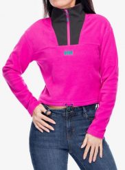 Bluza damska Helly Hansen Daybreaker Cropped Fleece. Czerwone bluzy Helly Hansen, xs, bez wzorów, z materiału, bez kaptura. Za 256.60 zł.