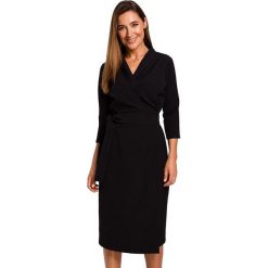 Stylove Sukienka w kolorze czarnym rozmiar: L. Czarne sukienki Stylove, l, bez wzorów, bez kołnierzyka, bez ramiączek, midi. Za 171.68 zł.