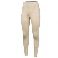 Legginsy jeździeckie damskie z pełnym lejem START Medway. Zielone legginsy START, l, bez wzorów, z materiału. Za 251.99 zł.
