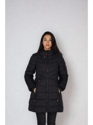 CANADA weather gear Płaszcz zimowy w kolorze granatowym rozmiar: M. Niebieskie płaszcze CANADA weather gear, na zimę, m, bez wzorów, z puchu, bez kaptura. Za 261.45 zł.