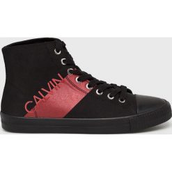 Calvin Klein Jeans - Trampki. Czarne trampki Calvin Klein Jeans, bez wzorów, z gumy, bez zapięcia. W wyprzedaży za 239.90 zł.