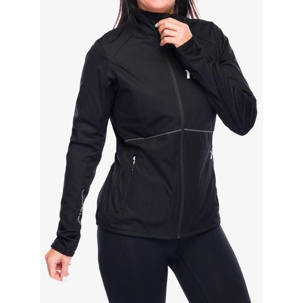 Kurtka softshell damska Hannah Alison. Szare kurtki sportowe Hannah, na zimę, bez wzorów, z softshellu, bez kaptura. Za 203.99 zł.