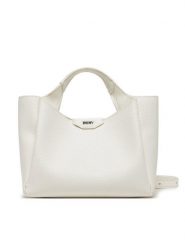 DKNY Torebka R51DYJ07 Écru. Torebki klasyczne DKNY, bez wzorów, ze skóry, bez dodatków. Za 399.99 zł.