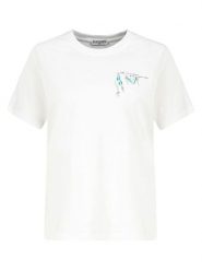 Eight2Nine Koszulka w kolorze białym rozmiar: M. Białe bluzki Eight2Nine, m, bez wzorów, z bawełny, bez kołnierzyka, bez ramiączek. Za 56.93 zł.