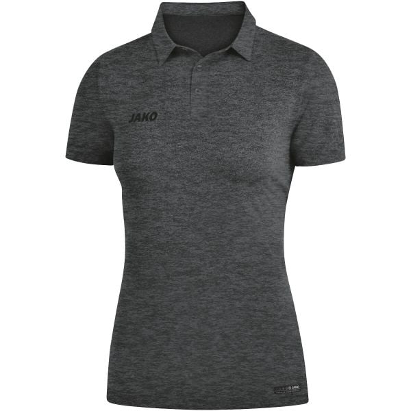 Polo Jako Premium Basics. Szare koszulki polo JAKO, m, bez wzorów, z elastanu, bez kołnierzyka, bez ramiączek. Za 176.00 zł.
